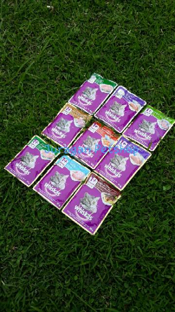 WHISKAS SACHET ADULT 1+ 80Gr|Makanan Kucing Wet Whiskas Murah