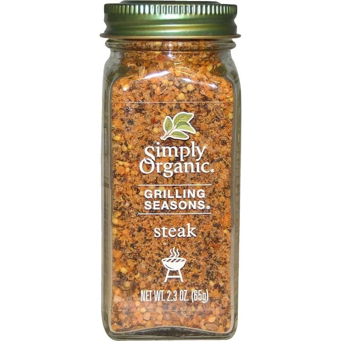 

Simply Organic Grilling Seasons Steak 65 g / Bumbu Steak Organik