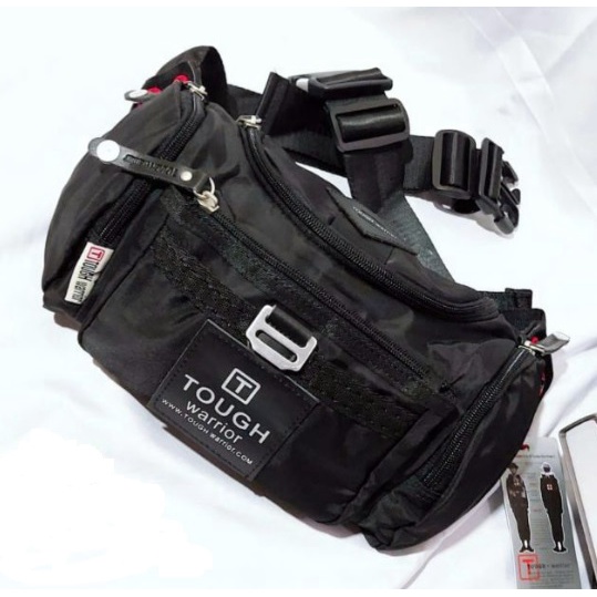 ORIGINAL TOUGH WARRIOR 5459 warrior Tas pinggang tough warrior tas waist bag army slingbag tough Tas