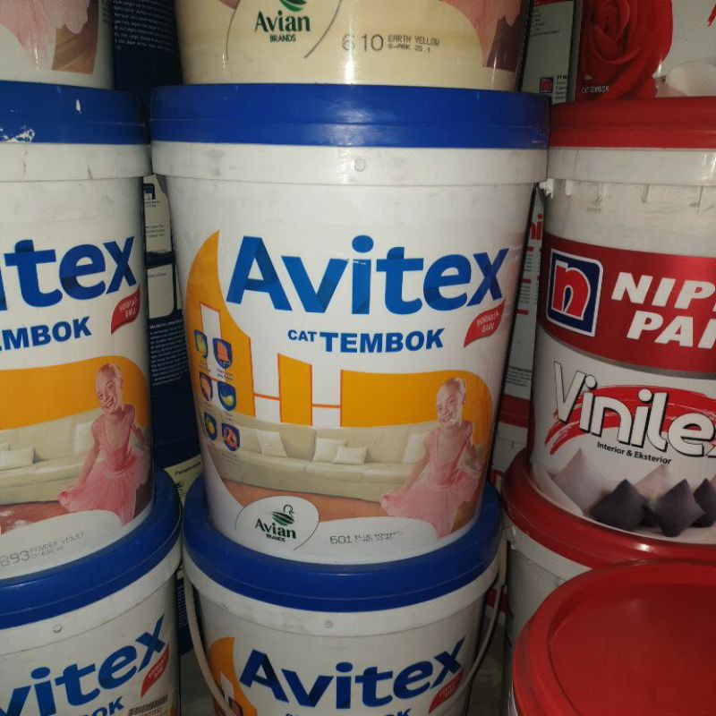 CAT TEMBOK AVITEX 25 Kg (KHUSUS GRAB)