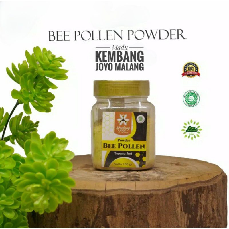 

Bee Polen Halus / Tepung Sari Bunga Kembang Joyo 200 g