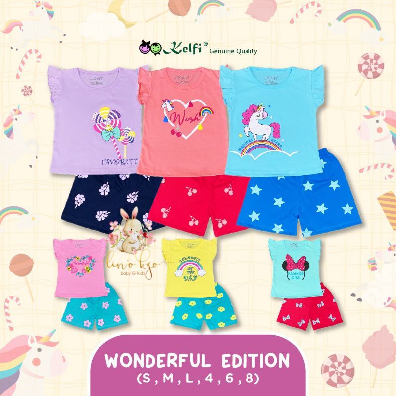 SETELAN ANAK PEREMPUAN ,SETELAN ANAK CEWEK KELFI