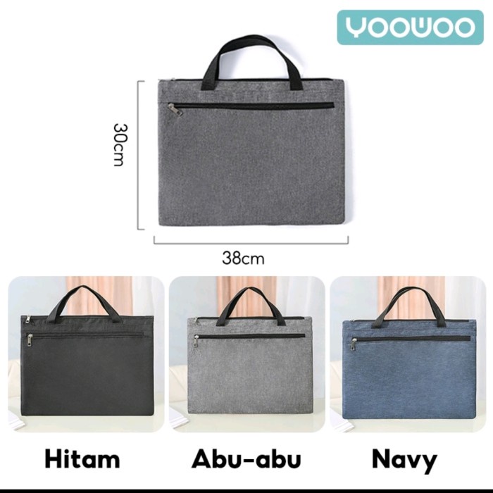 

✨ BISA COD ✨ tas penyimpanan sertifikat dokumen tas multifungsi - navy