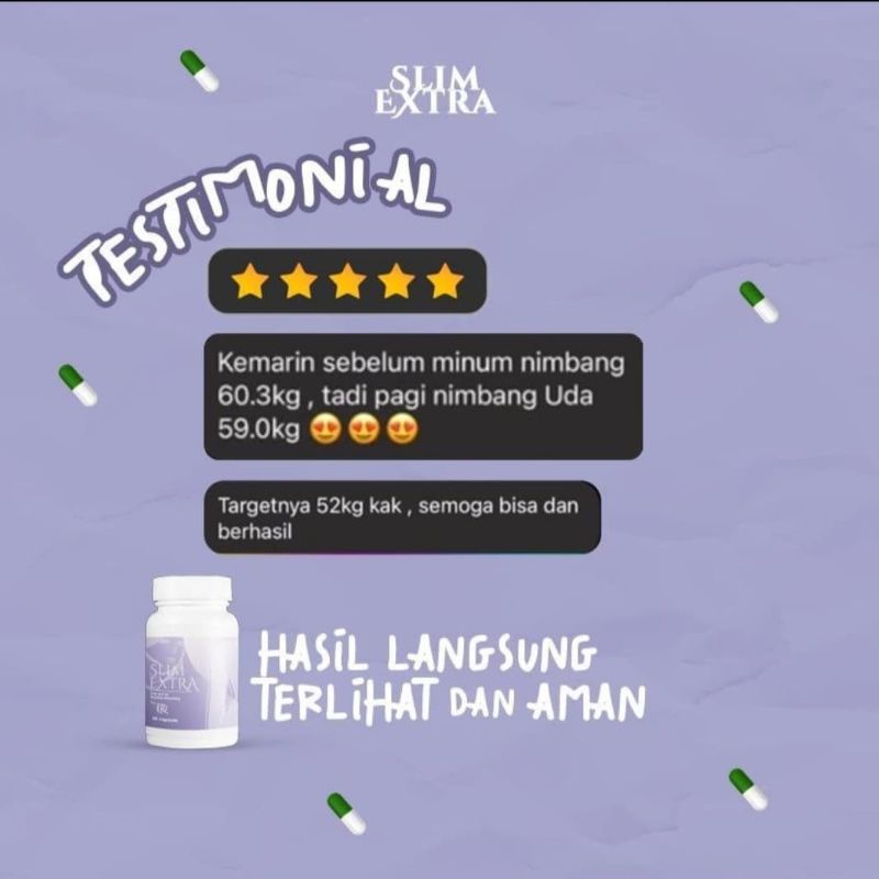 SLIM EXTRA MORANTIKA ORIGINAL BPOM  2 BOTOL PROMO