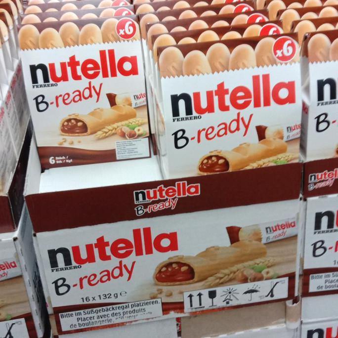 

TERBARU NUTTELA FERRERO B- READY COKLAT 132 GR/SNACK COKLAT MAKANAN & MINUMAN