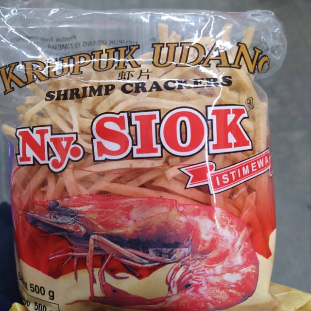 

My.siok kerupuk udang stik 500GR