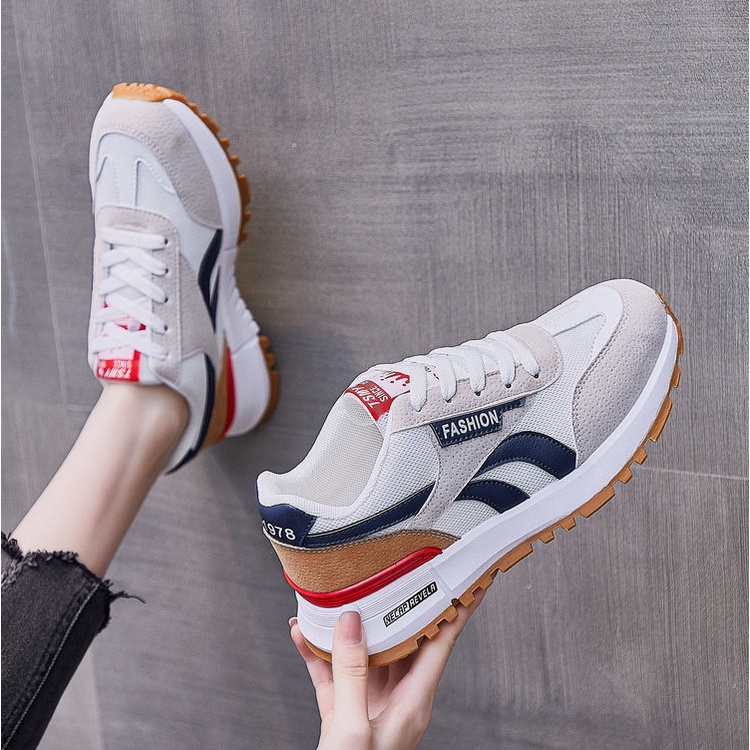 Sepatu Olahraga Wanita Import Spatu Lari Cewek Cantik Murah Sneakers Perempuan Korea Style SP-170