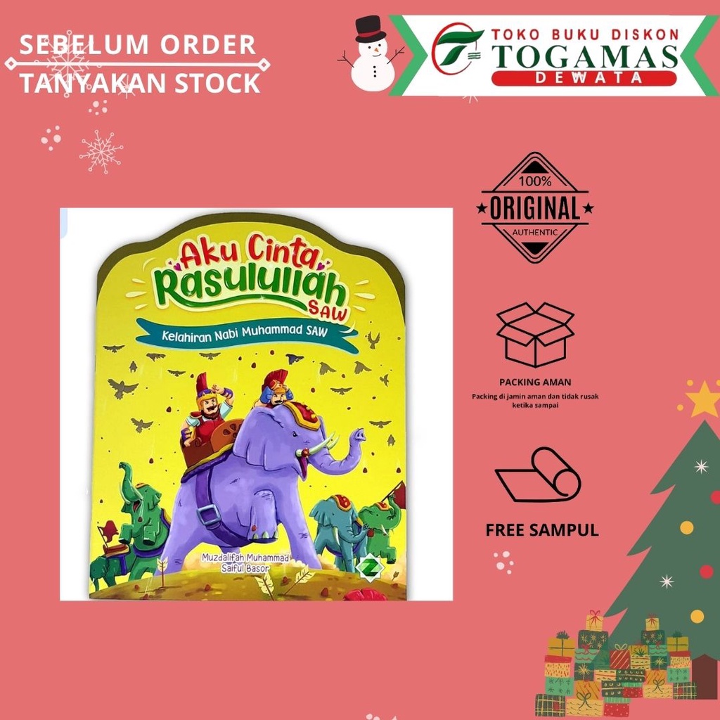 BUKU ANAK ISLAM // SERI AKU CINTA RASULULLAH SAW // ORIGINAL