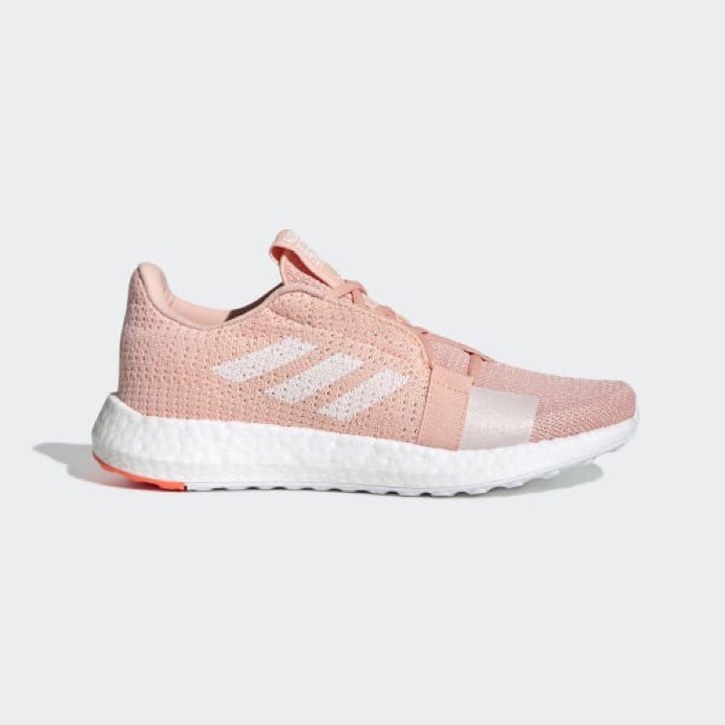 Adidas Women Senseboost Go Shoes Glow Pink Original