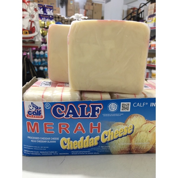 

CALF MERAH CHEDDAR CHEESE (REPACK 250gr)