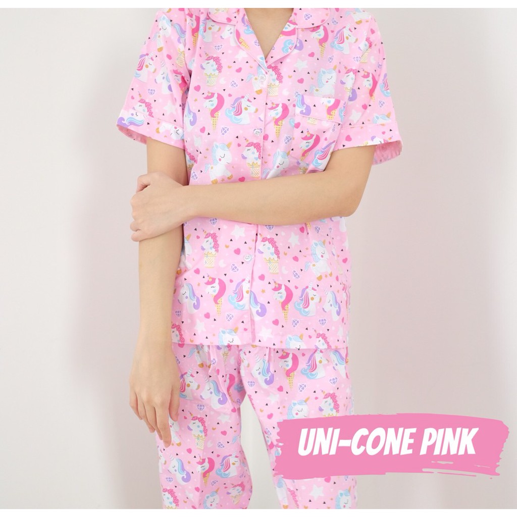 Baju Tidur Unicorn Lengan Panjang BAJUKU Baju Tidur Unicorn Lengan Panjang BAJUKU