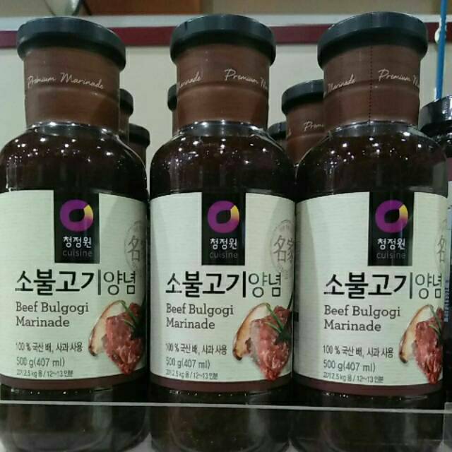

CHUNG JUNG ONE BEEF BULGOGI MARINADE 500gr