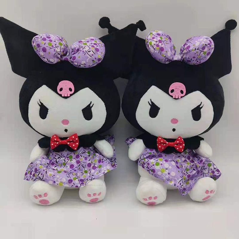 Kuromi Princess Kawaii Dress Mainan Mewah Boneka Boneka Kartun Lembut Gadis Hadiah Mainan