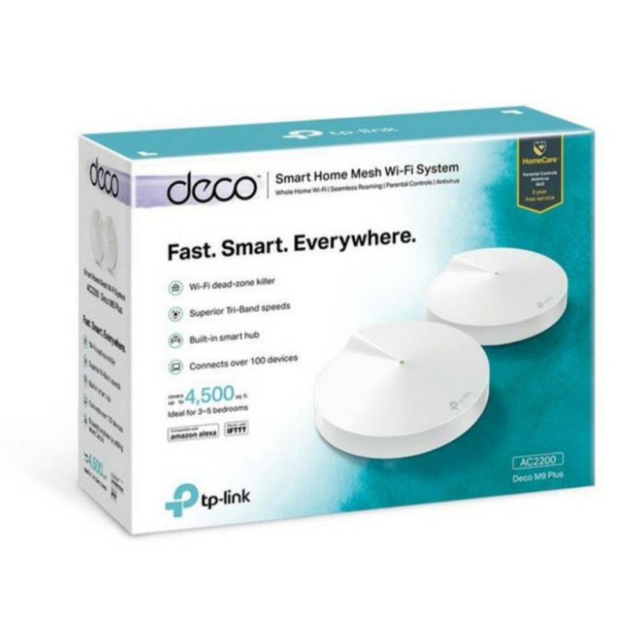 TP-Link DECO M5 AC1300 Whole Home Mesh Wi-Fi System (2-Pack) - DECO M5