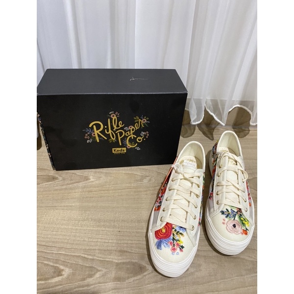 sepatu keds x rifle paper co