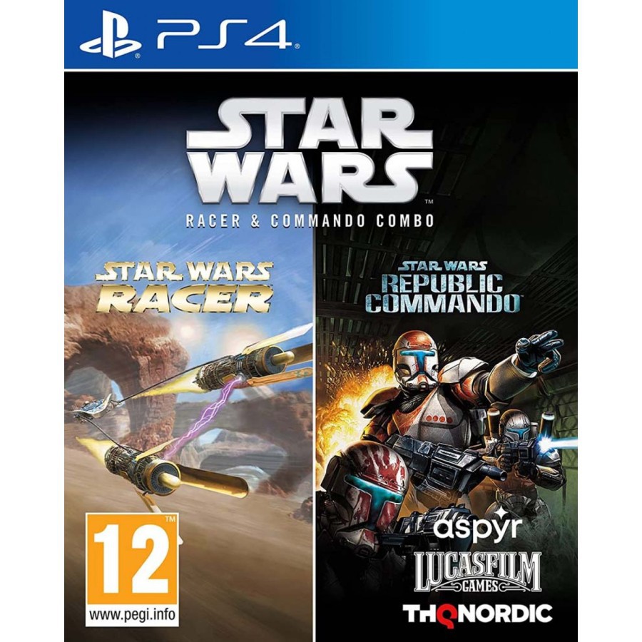 PS4 Star Wars Racer &amp; Commando Combo