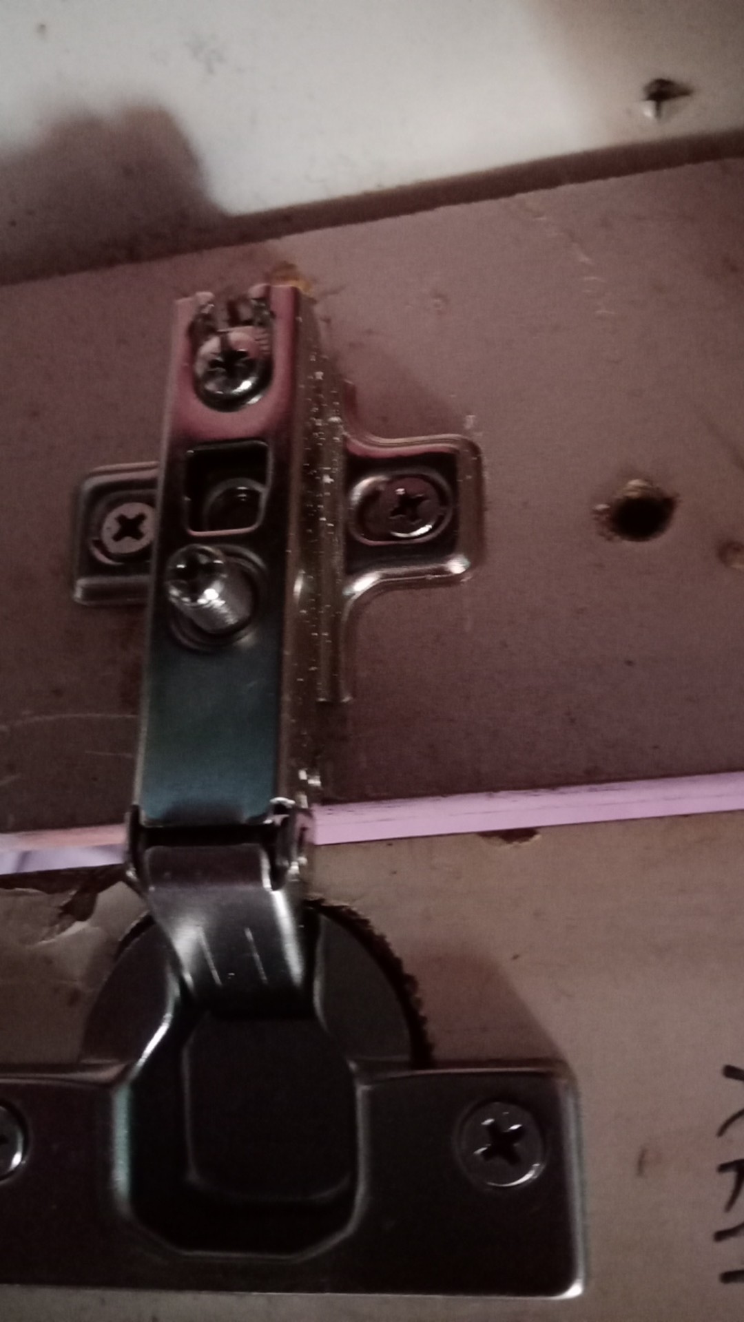 Engsel Sendok 10 Cm Putih Stainless Chrome Pintu Laci Cabinet Dapur