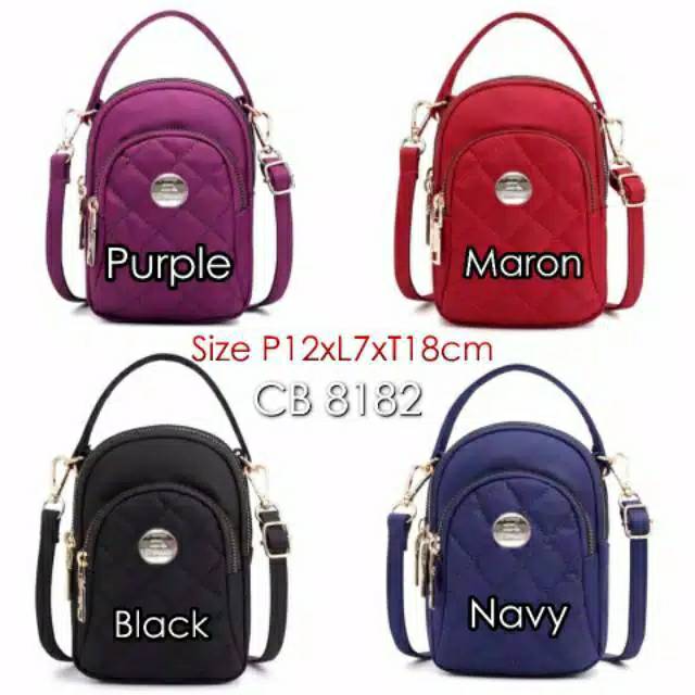 TAS SELEMPANG CHIBAO 8182 LOGO CB8182 IMPORT