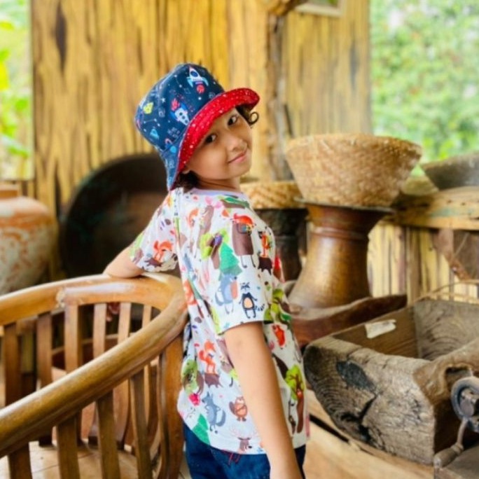 Kaos anak katun spandek INOEL KIDS by Inul daratista