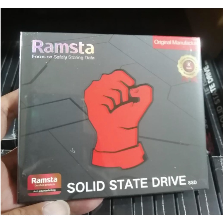 SSD RAMSTA 512 256 128 GB 2.5&quot; SATA III SPEED UP 560/MBPS GARANSI 3TH