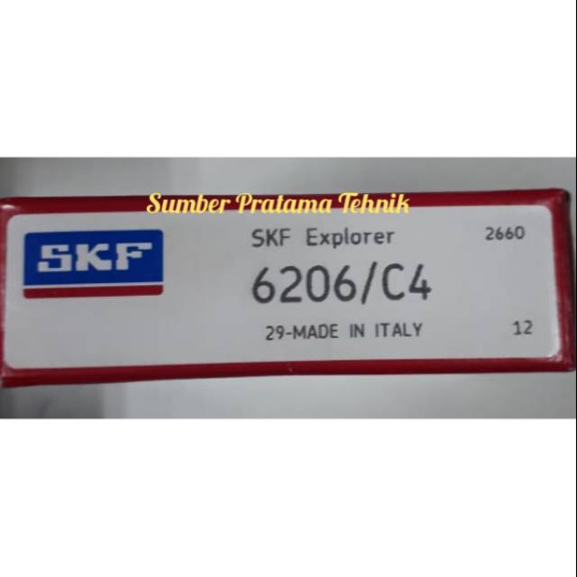 Ball Bearing 6206/C4 SKF