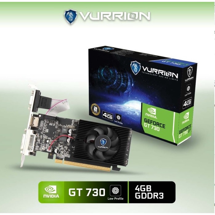 VGA VURRION GT 730 4GB DDR3  GAMING VGA ORI