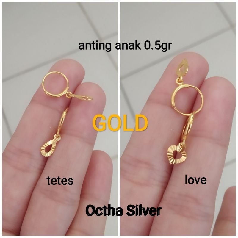 ANTING ANAK&quot; DEWASA PERAK 925 SILVER