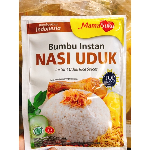 

Mama suka bumbu instan Nasi Uduk SATUAN