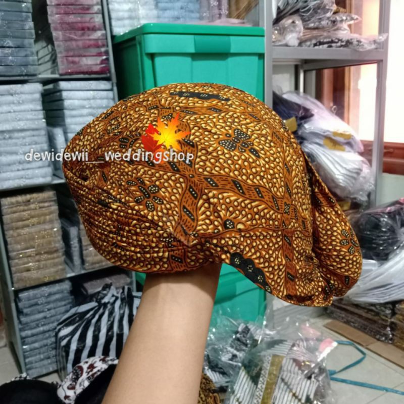 BLANGKON JOGJA MOTIF BATIK, Banyak pilihan Motif