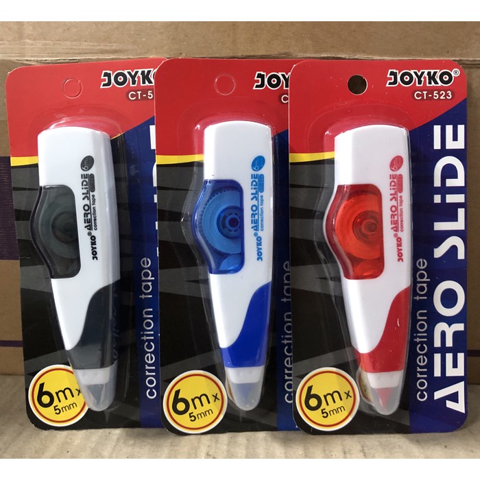 

Tipex Kenko - Refill Tipex Tombow - Correction Tape Correction Tape / Tipex Kertas Aero Slide Joyko