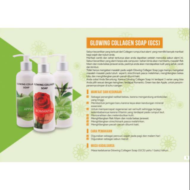 

Glowing Colagen Soap