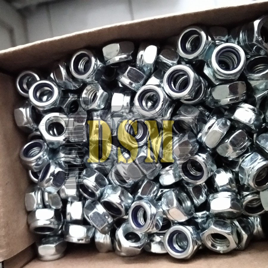 Mur Nylon / Lock Nut M10 Picth 1,5 Kunci 17