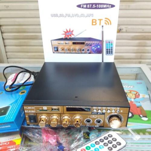 TERBARU // Amplifier Bluetooth Fleco BT-518A - Power Ampli Karaoke Fleco 518A