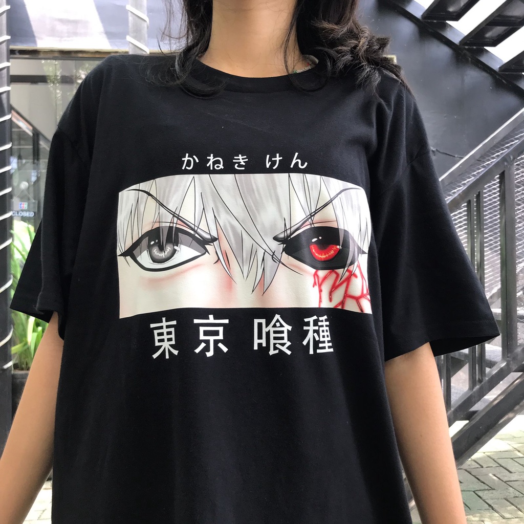 Tshirt Kaneki Eyes Tokyo Ghoul Anime Manga Premium