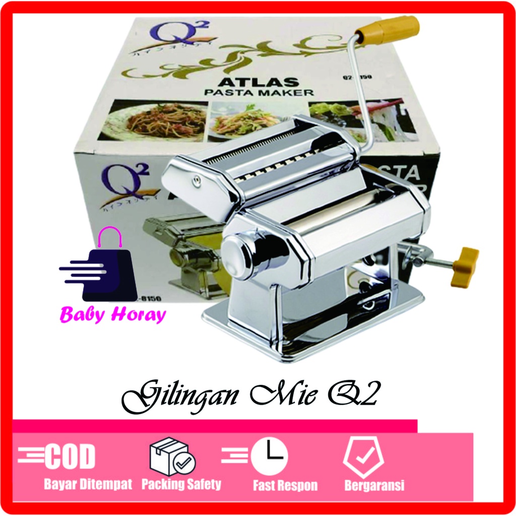Jual GILINGAN MIE Q2 8150 ATLAS ORIGINAL PASTA MAKER Q2 ATLAS GILINGAN