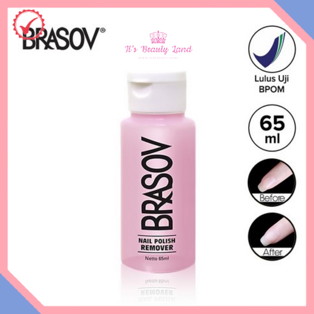 Jual Brasov Nail Polish Remover Ml Original Aseton Penghapus Kutek