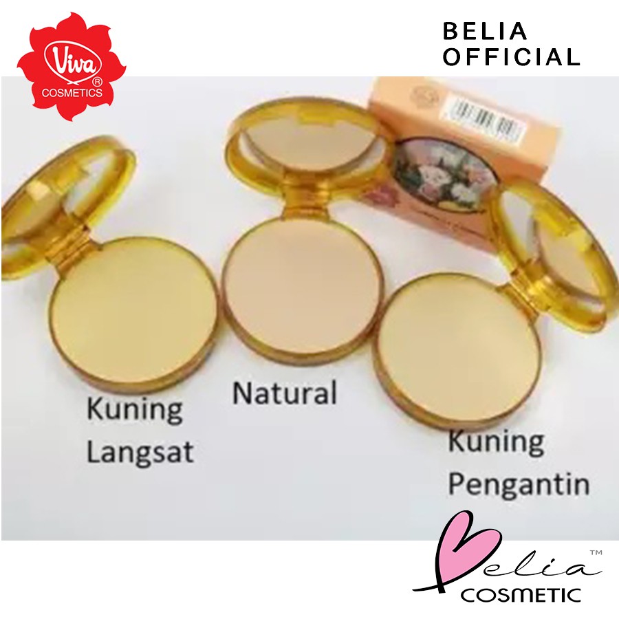 ❤ BELIA ❤ VIVA Compact Powder Standar Classic Bedak Padat 19g