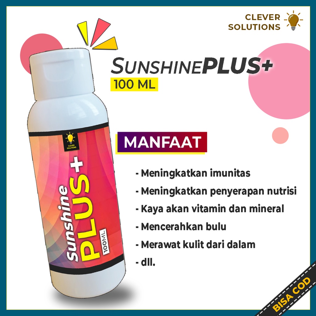 Vitamin Kucing Gemuk dan Bulu Nafsu Makan SUNSHINEPLUS Suplemen Meningkatkan Imunitas Kucing 100 ML