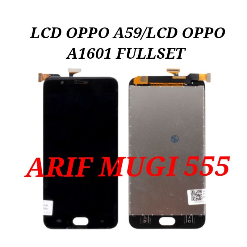 LCD TOUCHSCREEN OPPO A59/LCD TS OPPO A1601 FULLSET