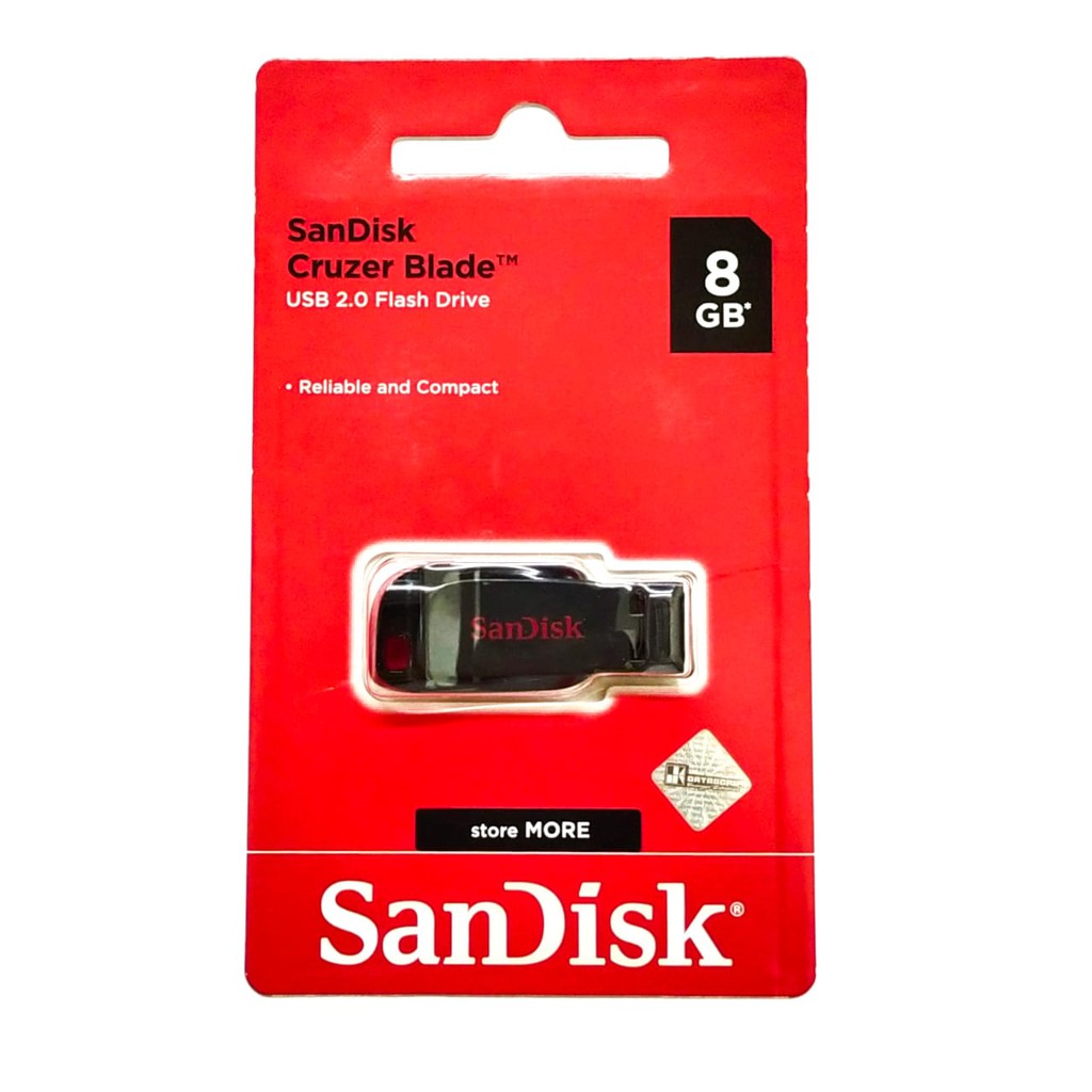 SANDISK FLASHDISK CRUZER BLADE 8GB 16GB 32GB 64GB - USB FLASH DISK BLADE 64GB 32GB 16GB 8GB