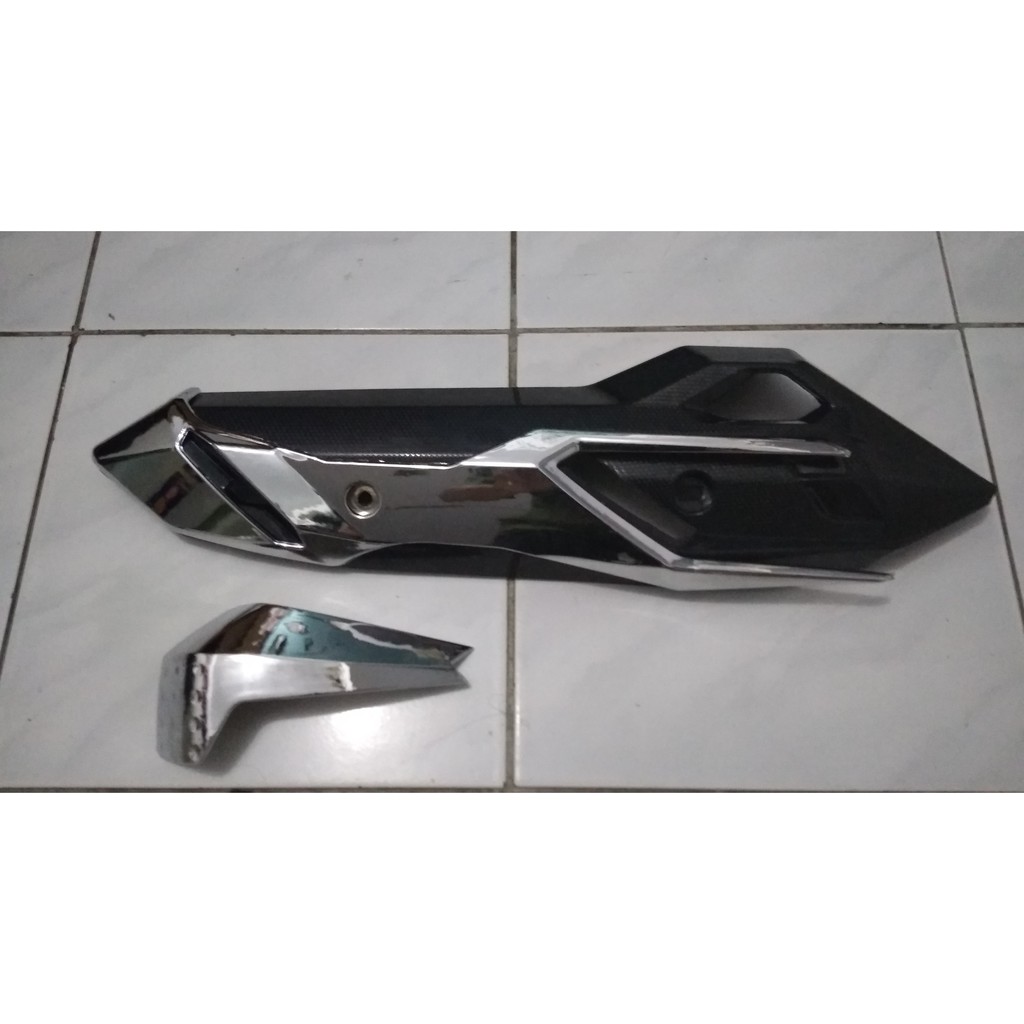Cover Knalpot tebeng knalpot honda vario techno 150 125 led