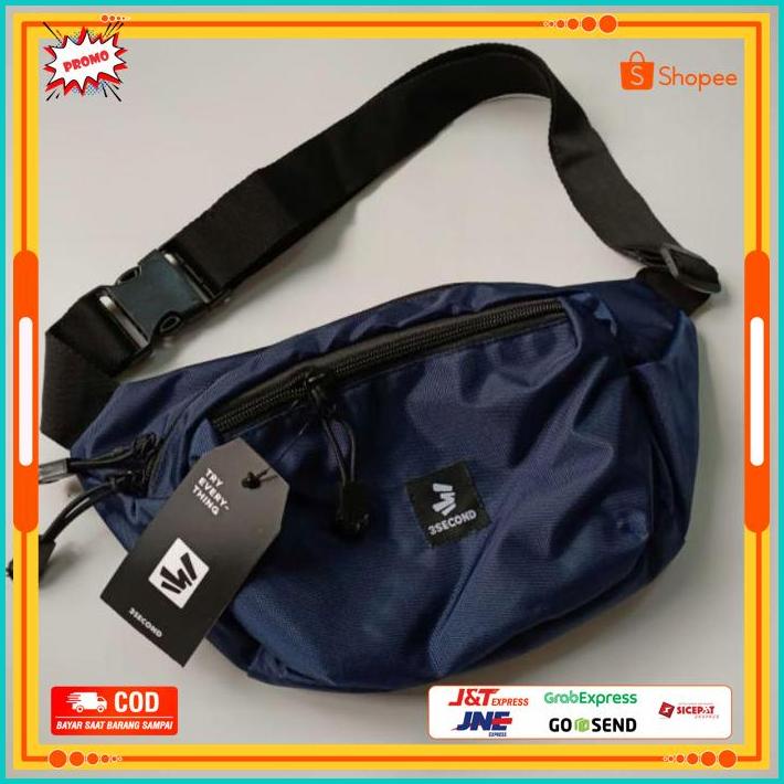 TAS PINGGANG GREENLIGHT FREE STIKER WAIST BAG DISTRO MOTIF ORIGINAL TAS SELEMPANG PRIA KEREN