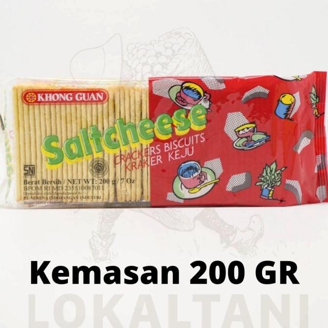 

Khong guan Khong Guan Saltcheese 200 GR