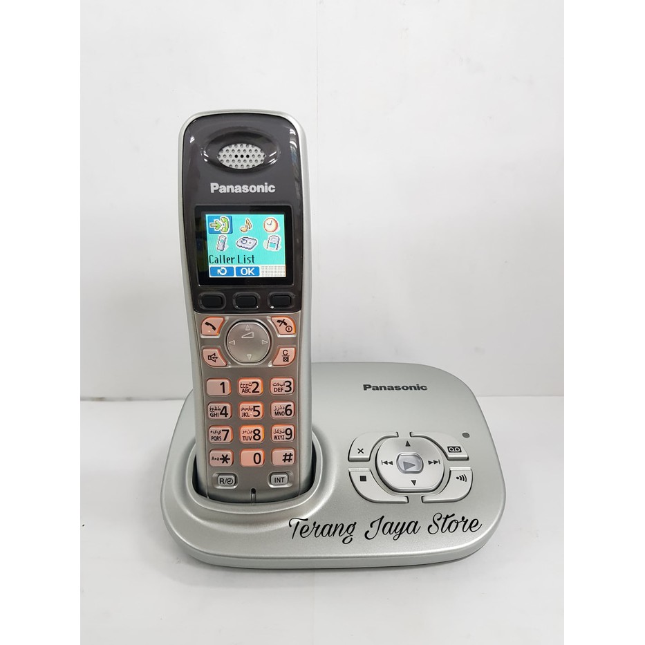 

Telepon Wireless Panasonic KX-TG8021 Answer Machine Phone (Silver)