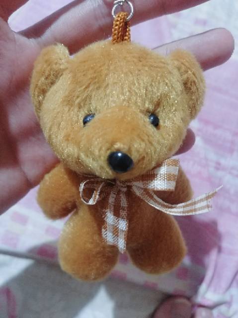 Gantungan kunci teddybear gantungan boneka gantungan tas gantungan teddybear lucu murah imut