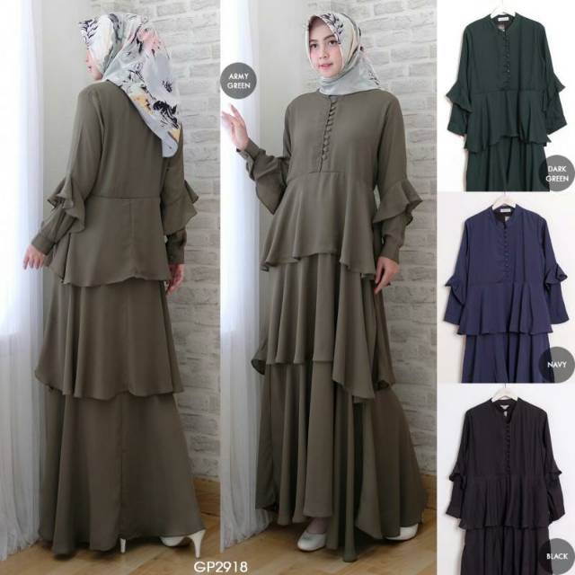 GAMIS CANTIK ANNISA FIT TO XL GAMIS CANTIK WANITA MUSLIM REALPICT