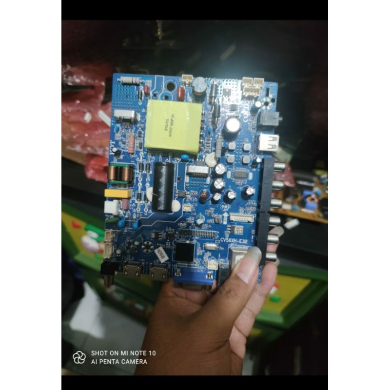 Mb - Mainboard - Motherboard - Mobo - Micom - Modul - Mesin Tv LED Polytron PLD24T8511E - PLD24T8511