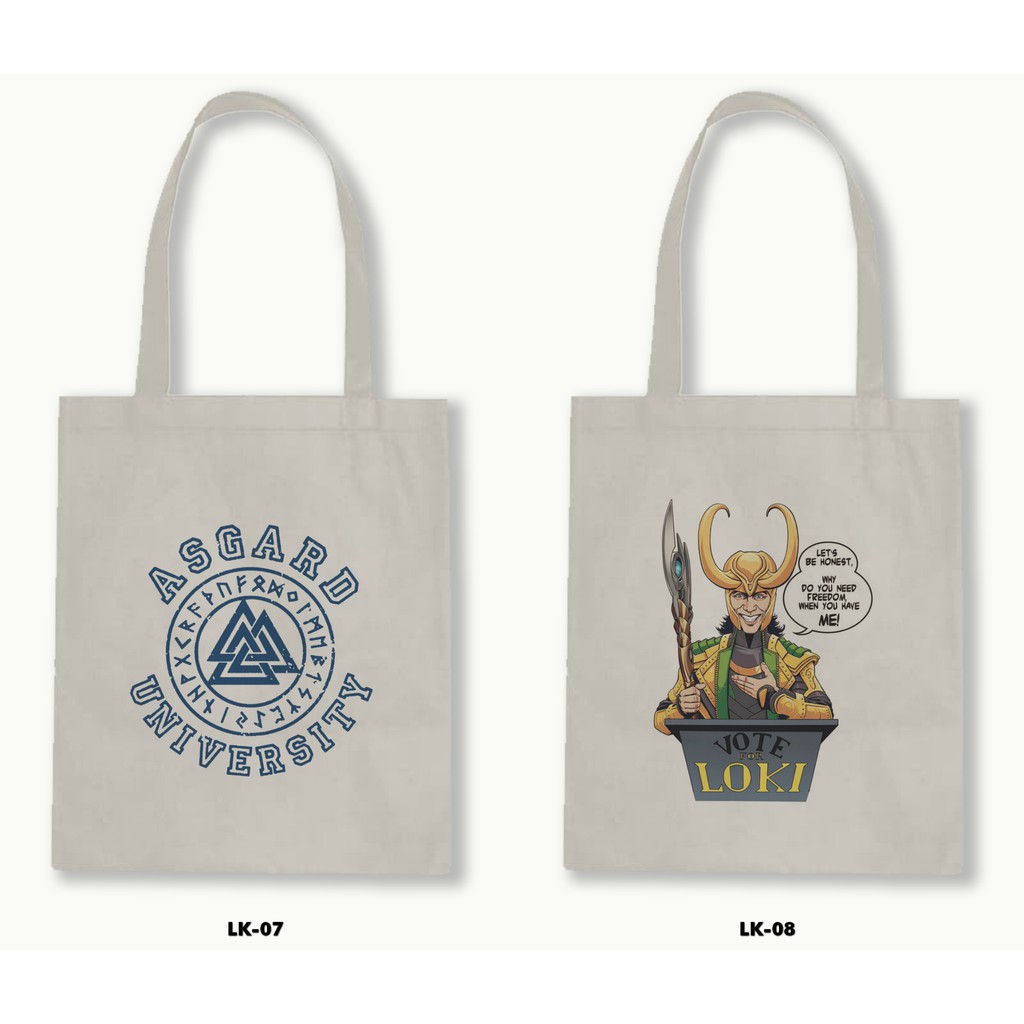 TOTE BAG BLACU - LOKI