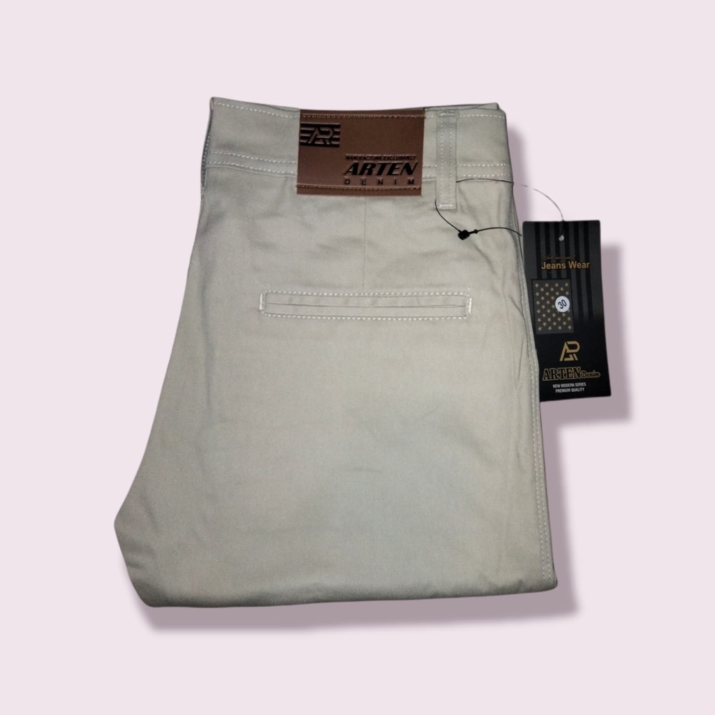 Celana Chino Hijau Army / Celana panjang chinos pria