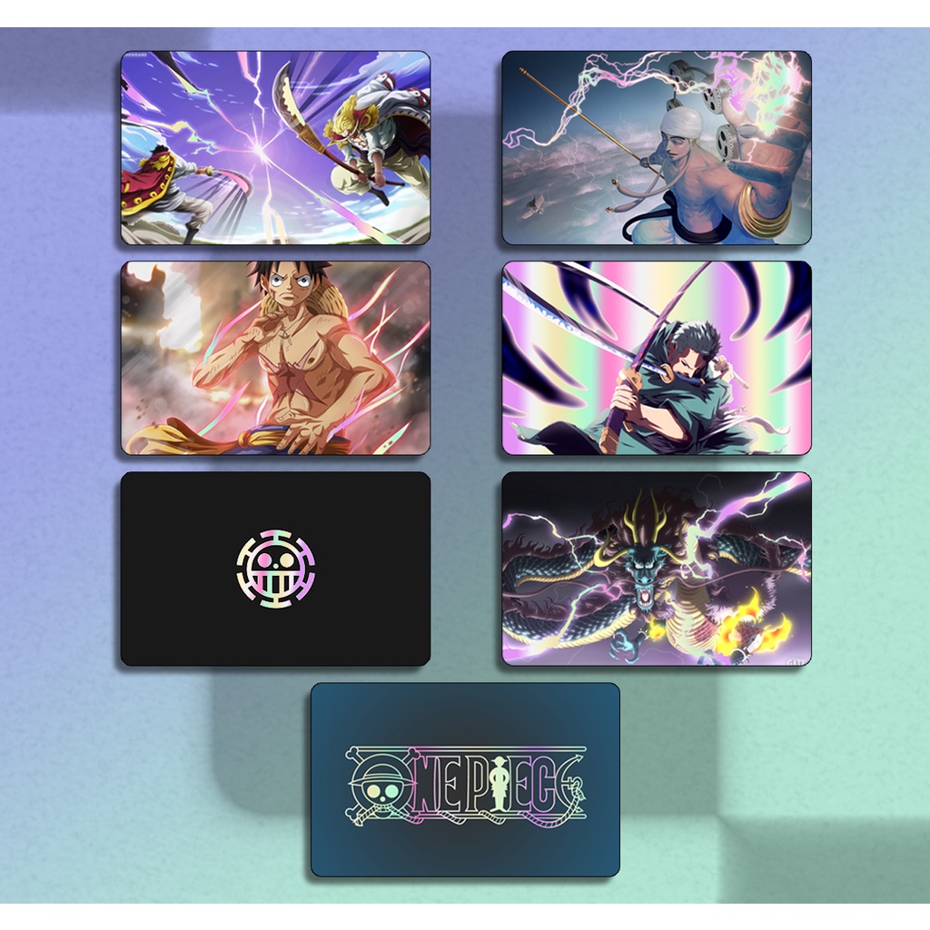 

One Piece Hologram Skin / Sticker kartu ATM